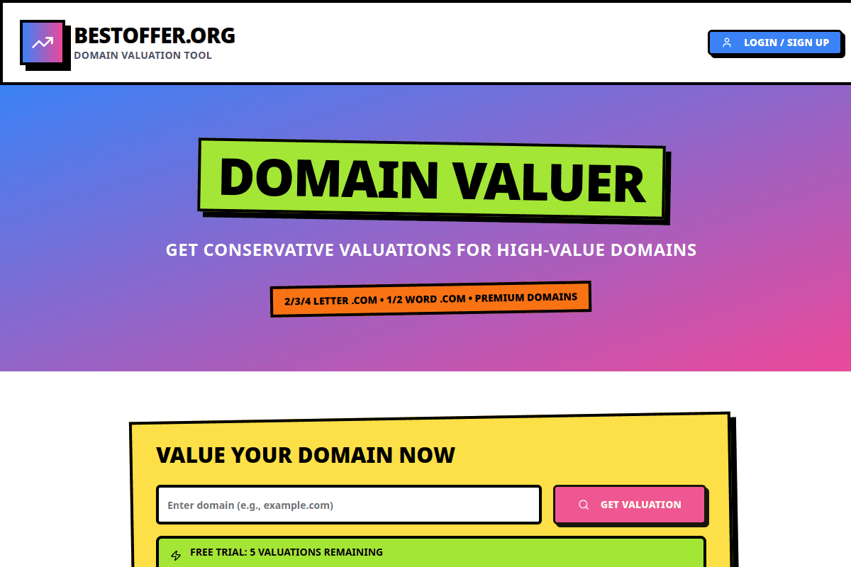 BestOffer.org screenshot