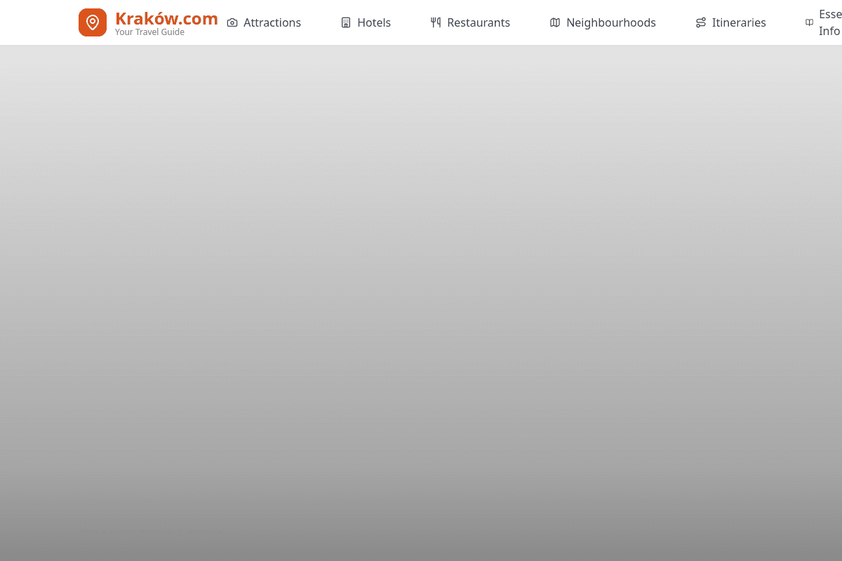 Krakow.com screenshot