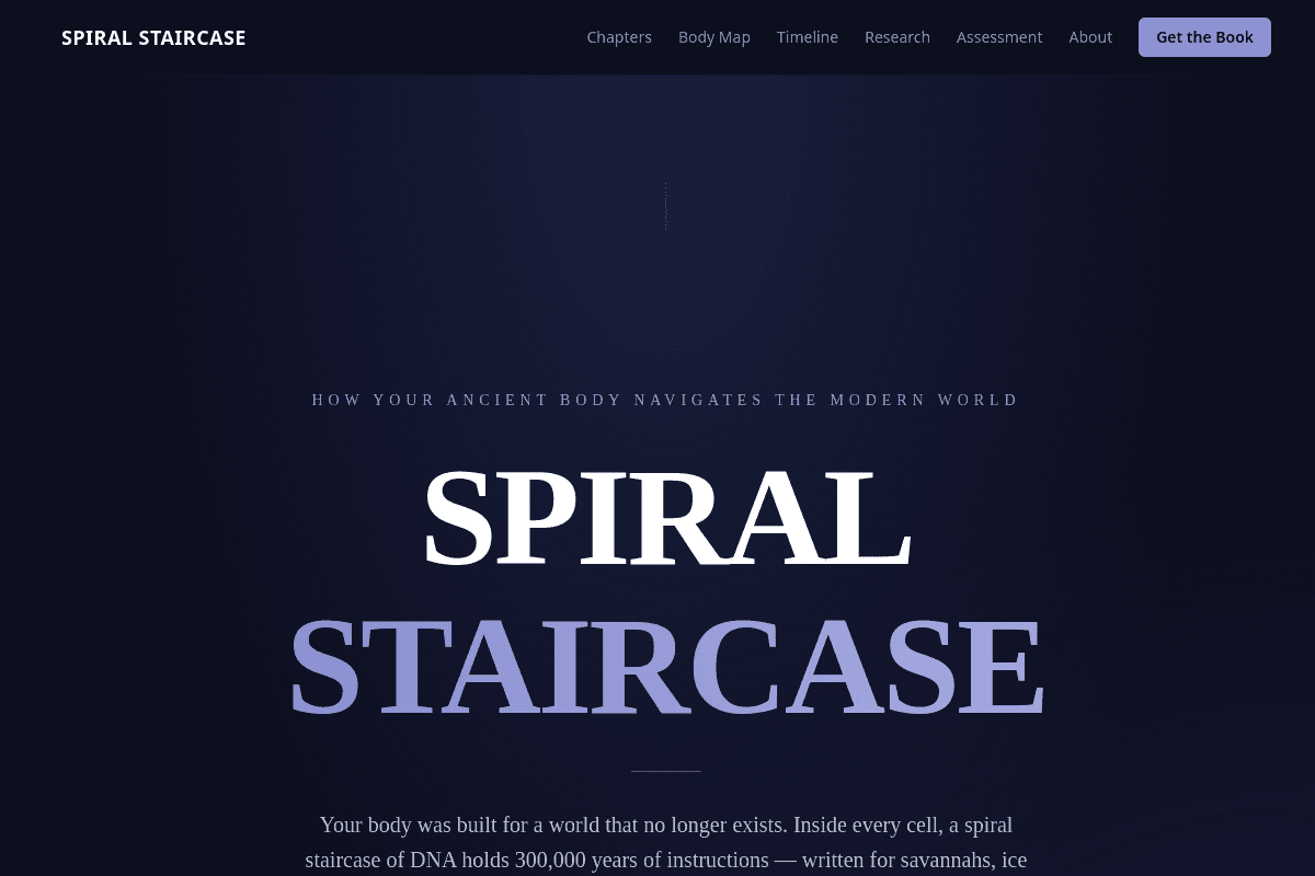 Spiral Staircase book website
